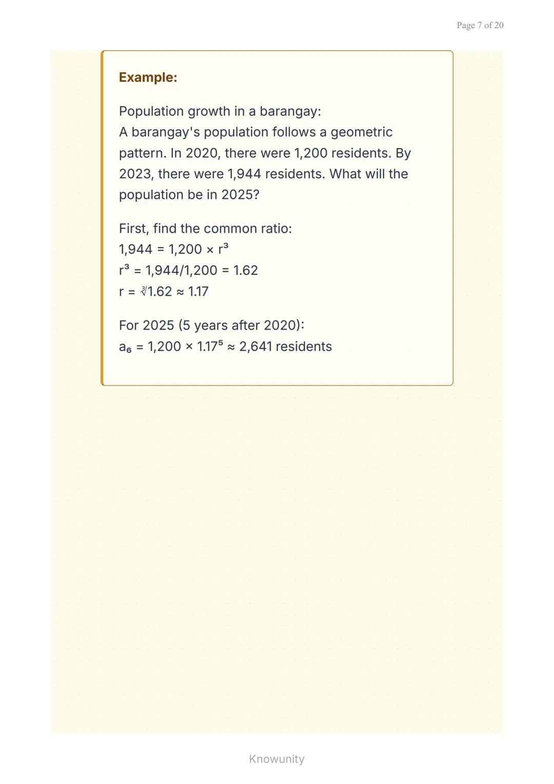 Geometric sequences and series: Understanding
patterns and growth
Master geometric sequences, series, and
their real-world applications
What