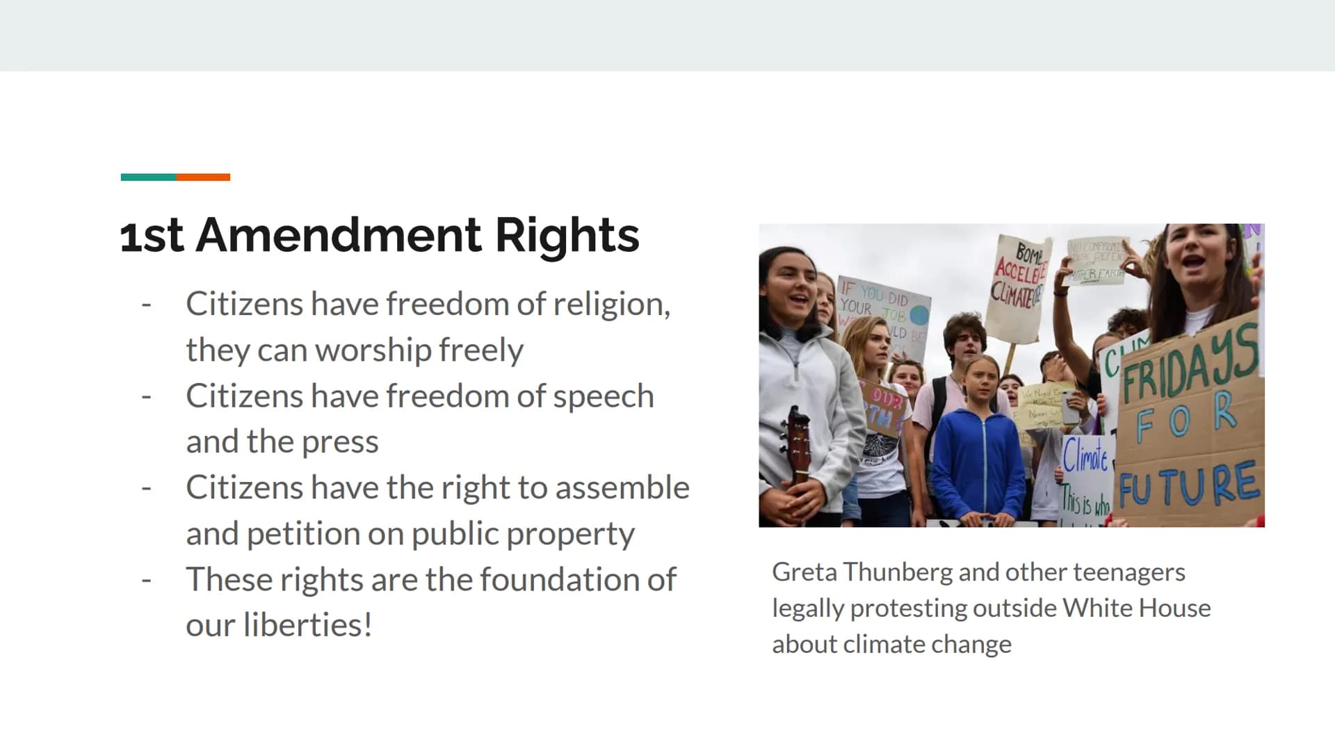 The First 10 Amendments
of the US Constitution
prived of life,
rosecutions, the accused shall enjoy the right
have been commit
committed, wh