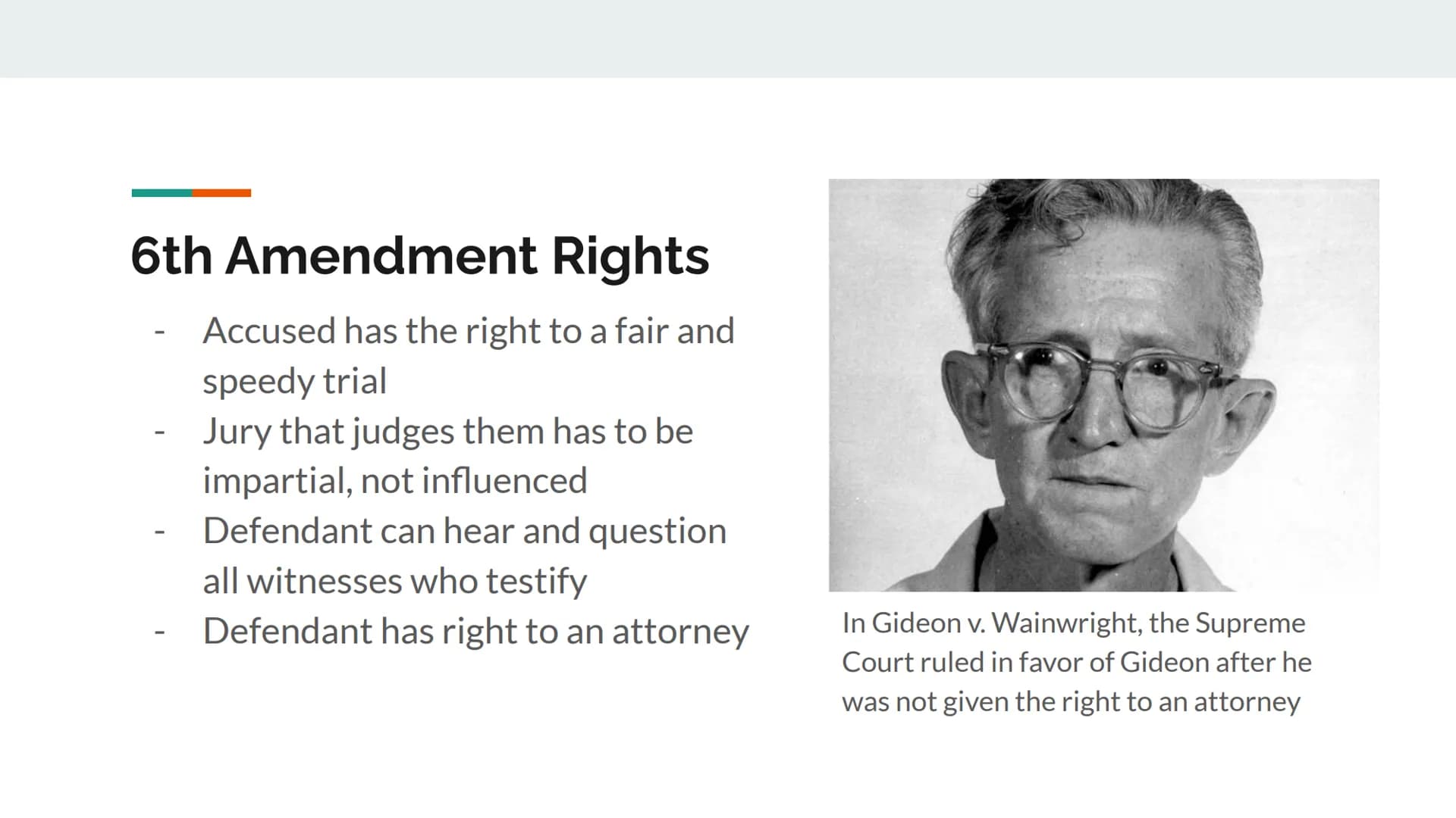 The First 10 Amendments
of the US Constitution
prived of life,
rosecutions, the accused shall enjoy the right
have been commit
committed, wh