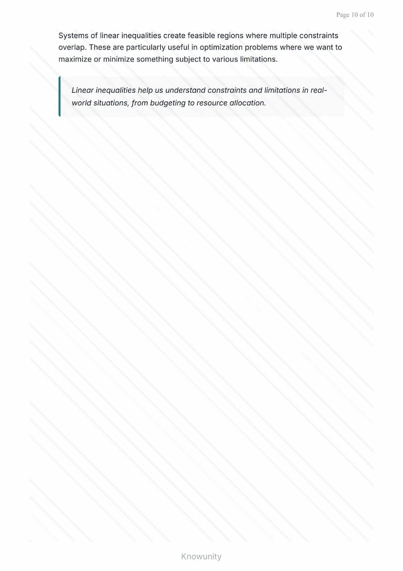Linear equations and their applications in everyday life
Master linear equations, inequalities, and systems with real
applications
What you'