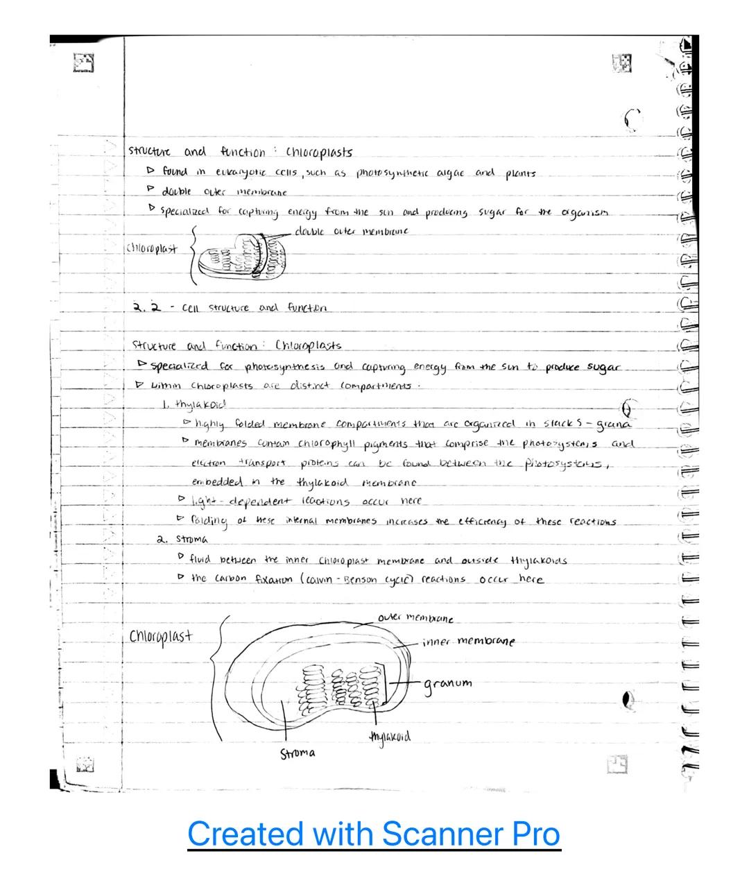 1.196
Unit 2
2.1- cell structure: Subcellular components.
Subcellular components universal to all cells
all living cells contain a genome an