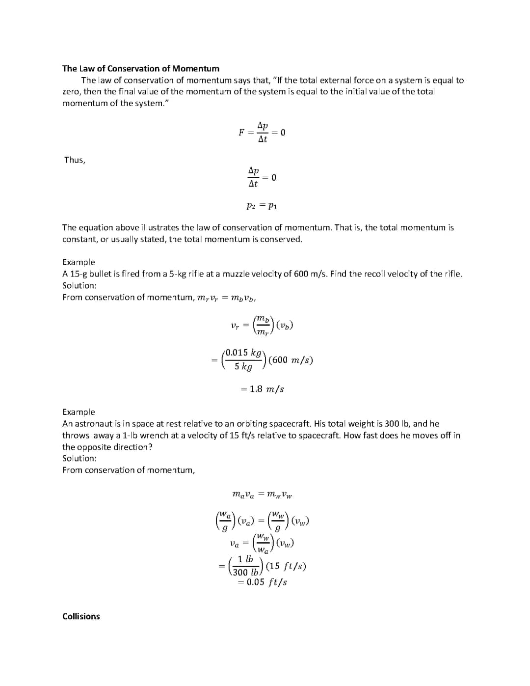 Let's Learn About Momentum: Cool Examples and Fun Calculations!