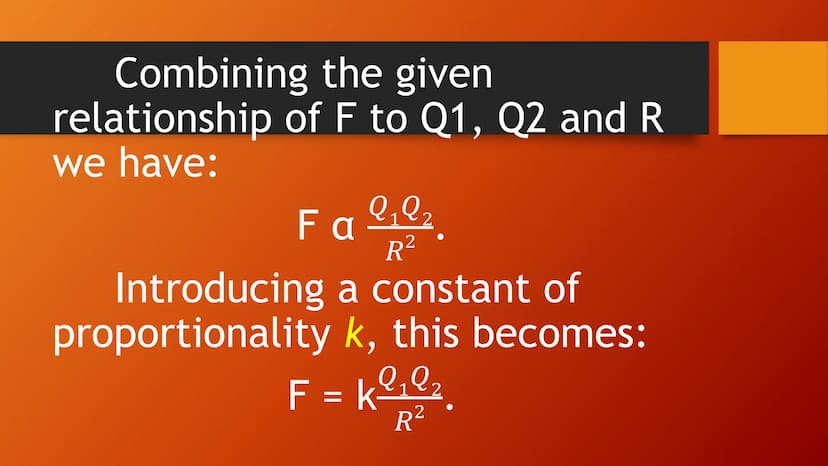 Coulomb's Law COULOMB'S LAW
About three centuries ago, a French
scientist, Charles-Augustin de Coulomb,
conducted the first quantitative wor