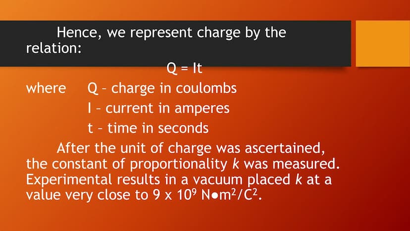 Coulomb's Law COULOMB'S LAW
About three centuries ago, a French
scientist, Charles-Augustin de Coulomb,
conducted the first quantitative wor