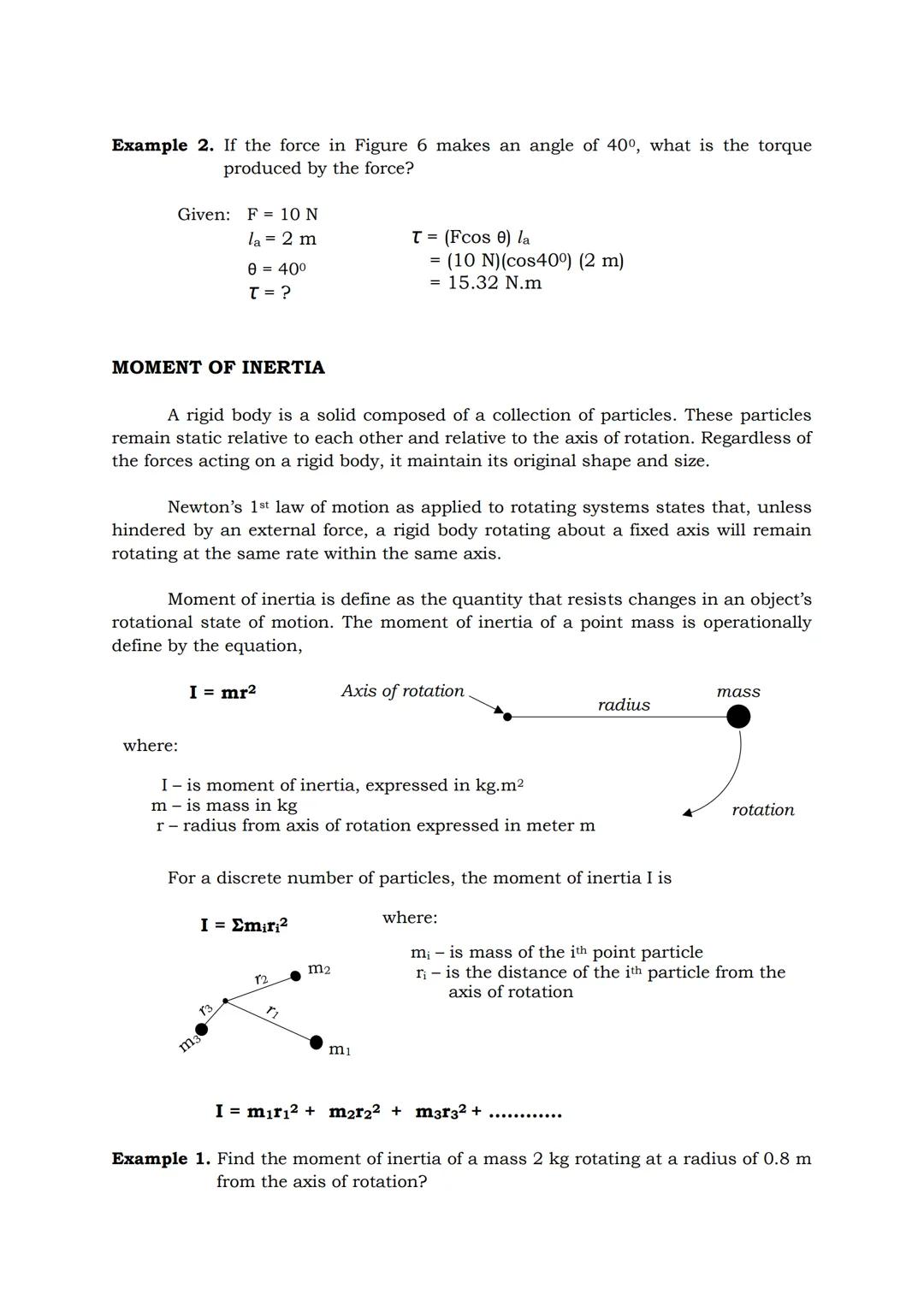SHS
AIRs - LM in
General Physics 1
Quarter 2 - Week 1
Module 1- Torque and Moment of Inertia
DepED
DEPARTMENT OF EDUCATION
RTMENT OF EDUCATI