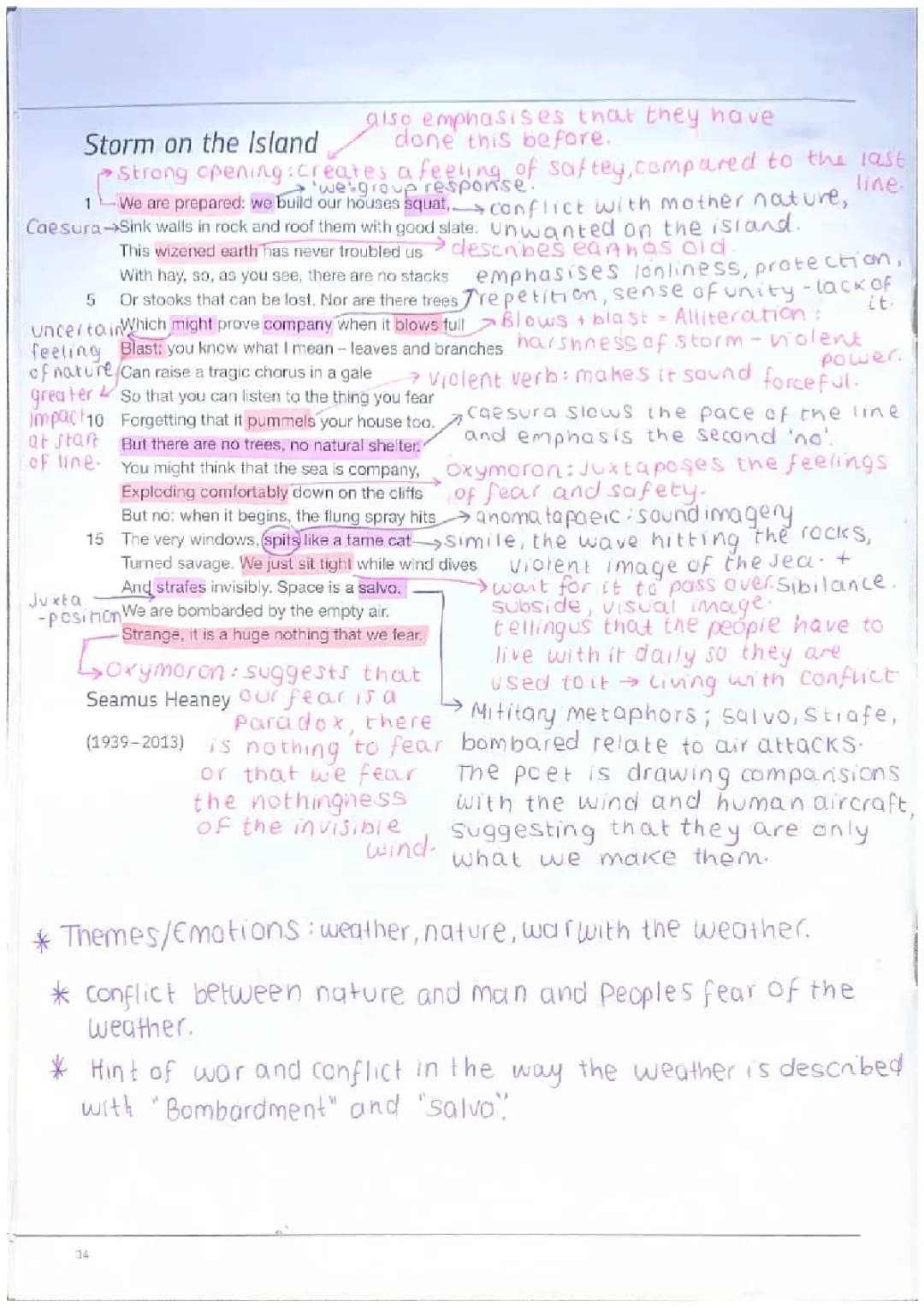 Storm on the Island Poem Analysis: Easy Breakdown, Summary & Themes for Kids