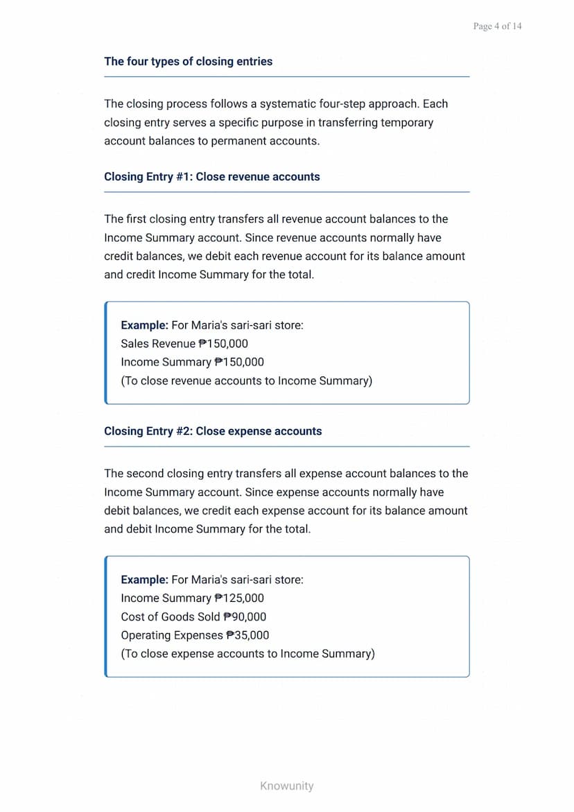 Closing Entries and Post-Closing Trial Balance in the Accounting
Cycle
Master closing entries and post-closing trial
balance preparation
Wha