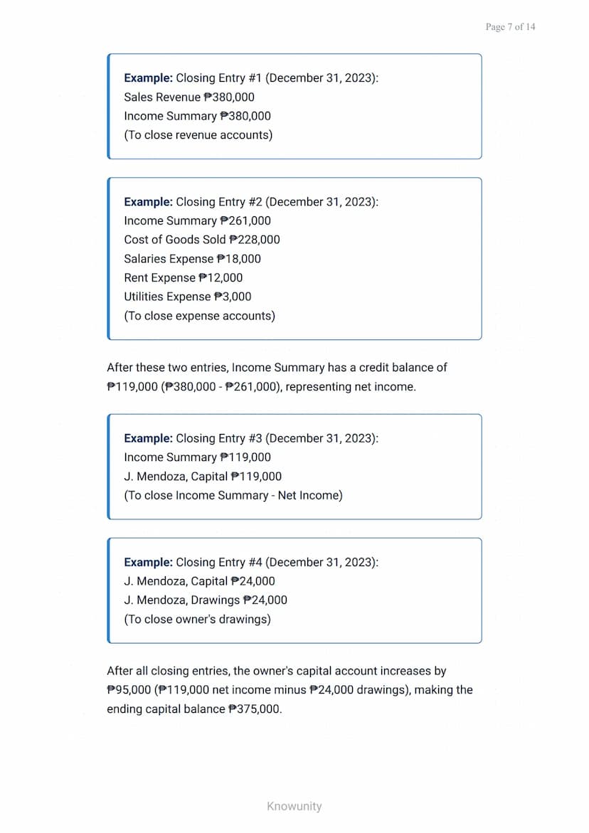 Closing Entries and Post-Closing Trial Balance in the Accounting
Cycle
Master closing entries and post-closing trial
balance preparation
Wha