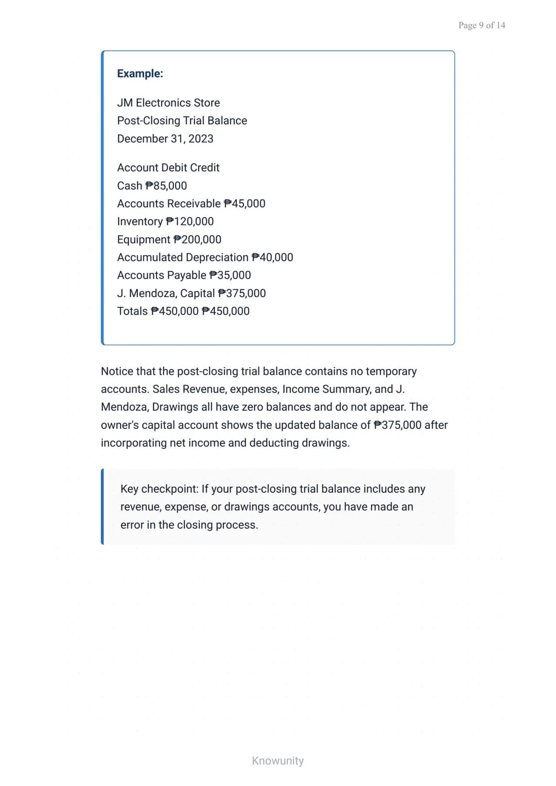Closing Entries and Post-Closing Trial Balance in the Accounting
Cycle
Master closing entries and post-closing trial
balance preparation
Wha