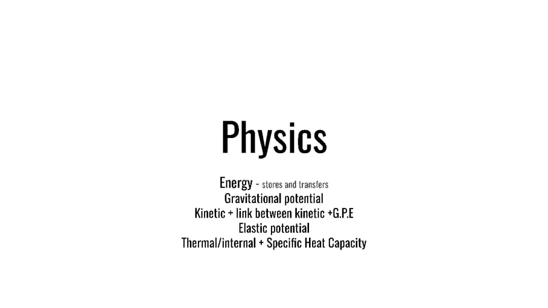 Energy