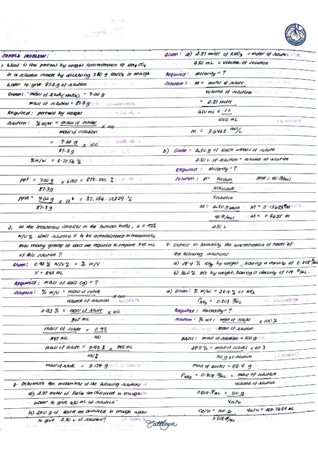 Fun with Chemical Solutions: Molarity and Formality Explained