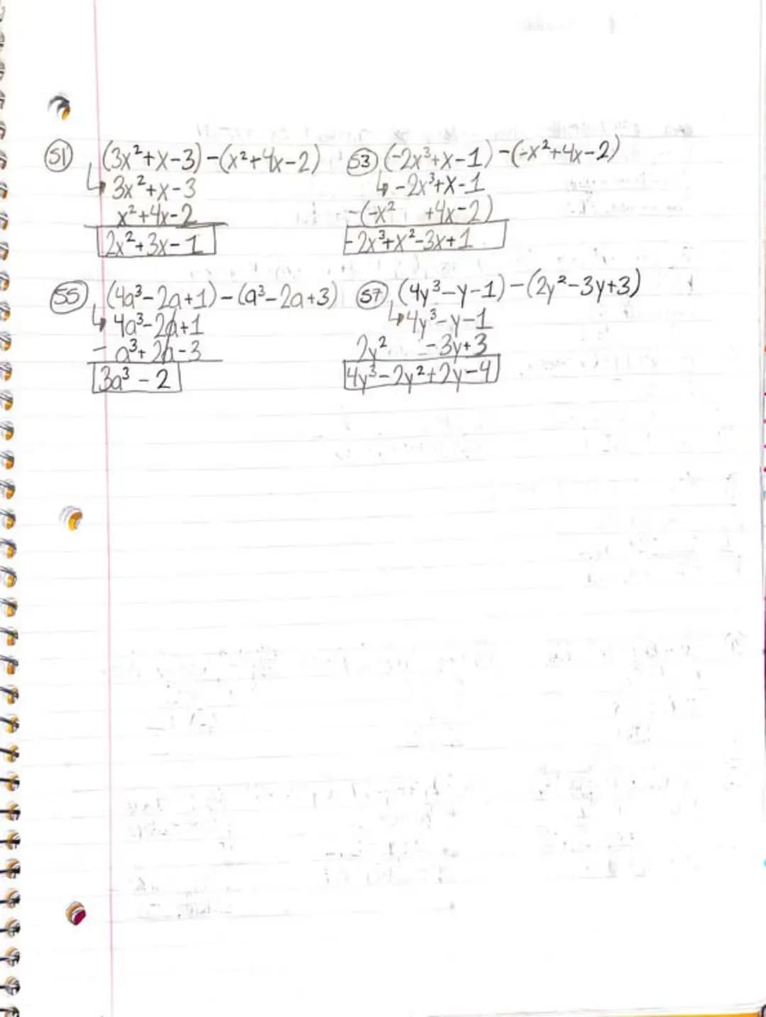 HW: 13-3339-57 (ad)
rection 7.1 And Polynomials
(1) Amaramial is a number, a vanable, or a product of numbers and
variables.
-FOR INSTANCE:
