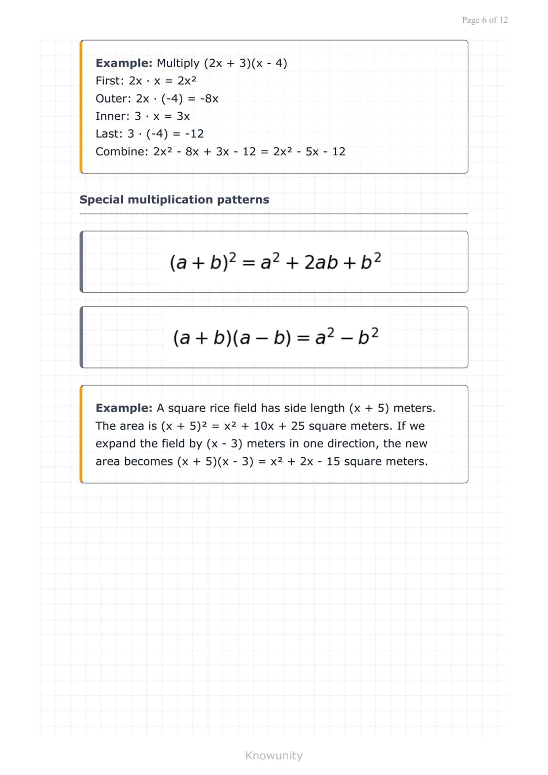 # Polynomials and polynomial functions: Operations on polynomials

Master addition, subtraction, multiplication, and division of polynomials