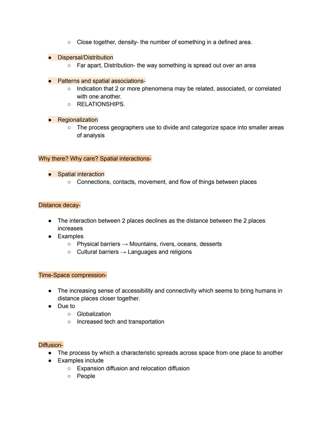 Unit 1- Thinking Geographically
1.1- Introduction to maps notes
Reference maps: General information/ navigation/ location
●
Political states