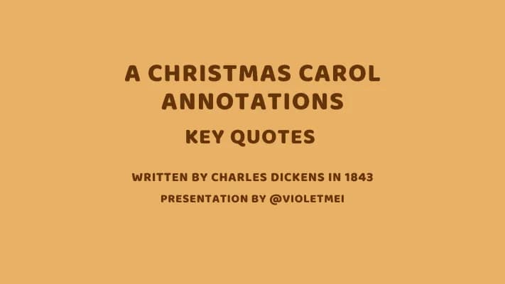 Know A Christmas Carol Annotations thumbnail
