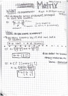 Know Matrix + Scalar Multiplication  thumbnail