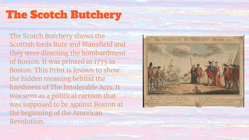 Propaganda
during
American
Revolution
By: Kate B, Nitya V, and Vaishnavi K Thomas Paine's Common Sense
Paine's Common Sense, originally publ