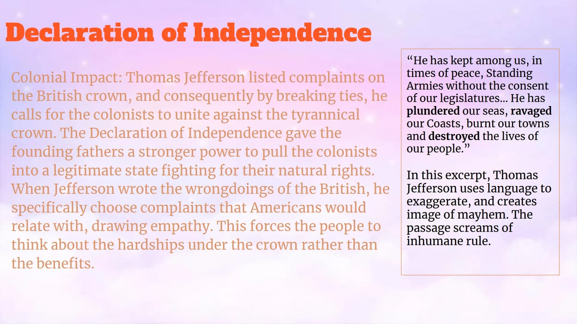 Propaganda
during
American
Revolution
By: Kate B, Nitya V, and Vaishnavi K Thomas Paine's Common Sense
Paine's Common Sense, originally publ