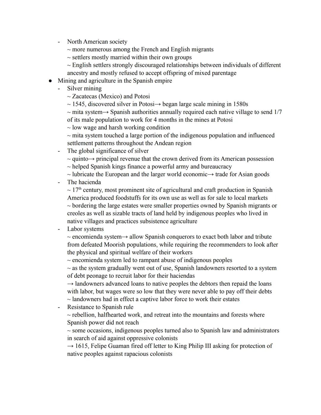 Chapter 24 note
The Spanish Caribbean
The Taino
~ Taino (Arawaks)→ most prominent people in the region
~ cultivated manioc and other crops
~