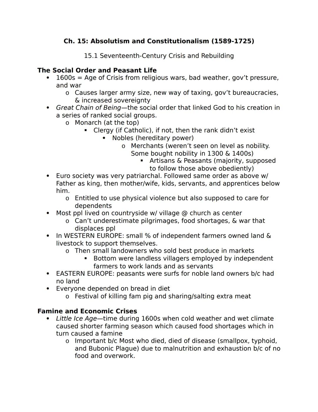 All About the 17th Century Crisis and Rebuilding | Quizlet, PDF, Timeline, and More