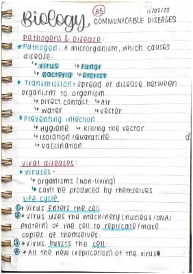 Know Communicable diseases B5 thumbnail