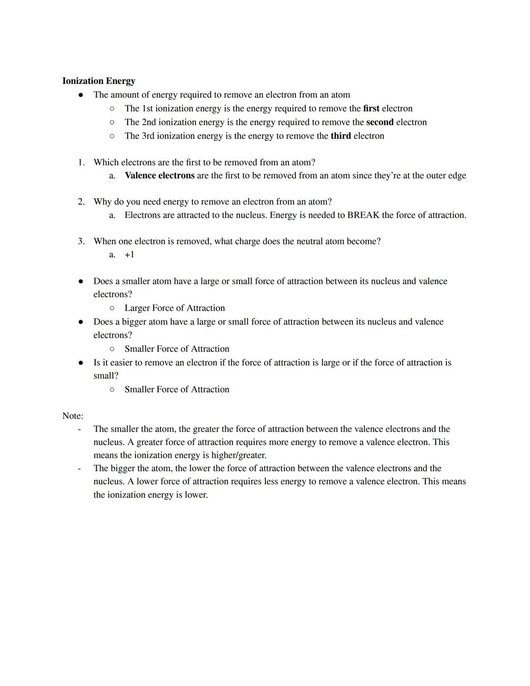 Valence Electrons:
● Electrons in the highest (outermost) energy level are called valence electrons
Valence electrons are electrons that int