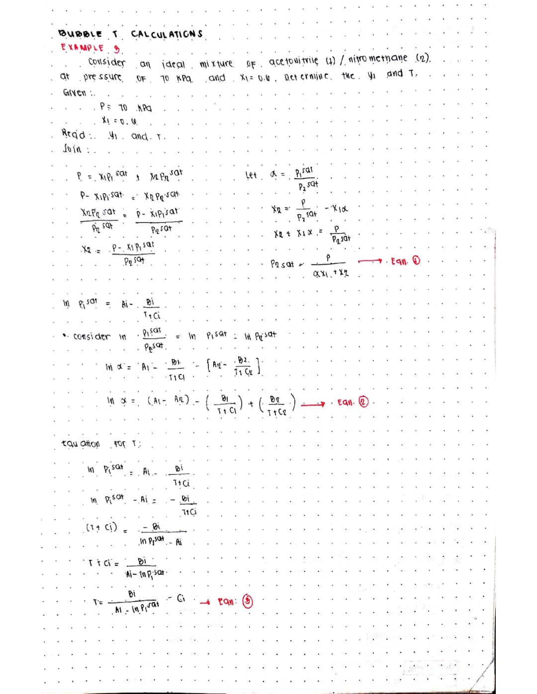 How to Do Bubble and Dew T Calculations: Easy Steps, Examples, and Txy Diagrams