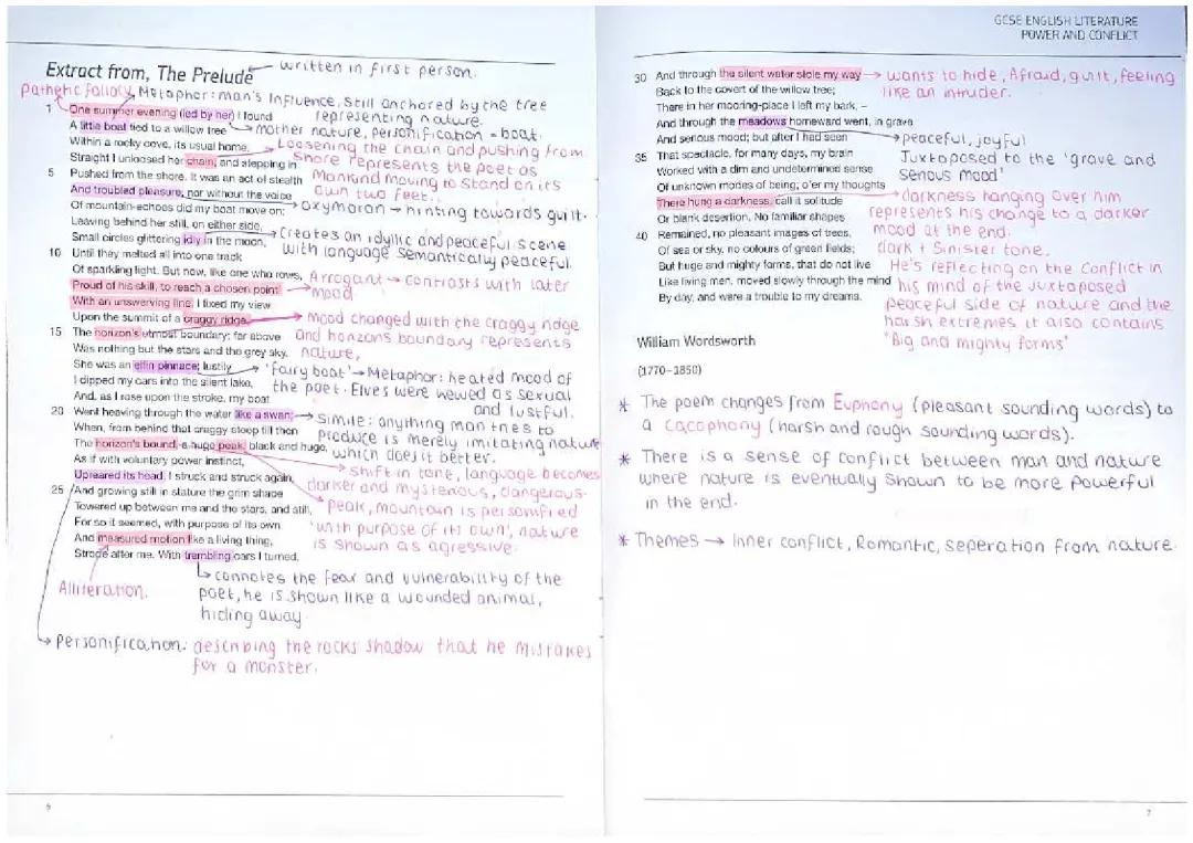Extract from, the Prelude