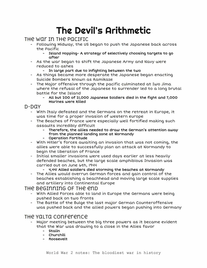 The Darkest Hour
TOTAL war
A war that is unrestricted in terms of the weapons used, the
territory or combatants involved, or the objectives 