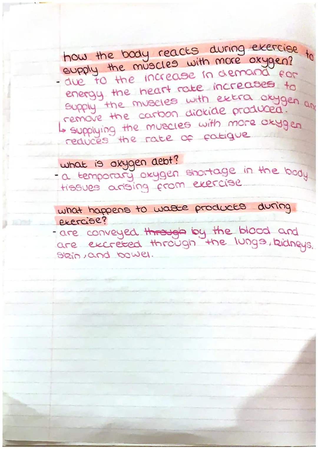 Biology
Respiration
Why respiration is an exothermic reaction
because glucose combines with oxygen
the cells of our body and provides
energy