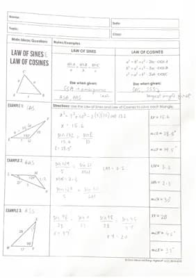 Know Law of sines and cosines thumbnail