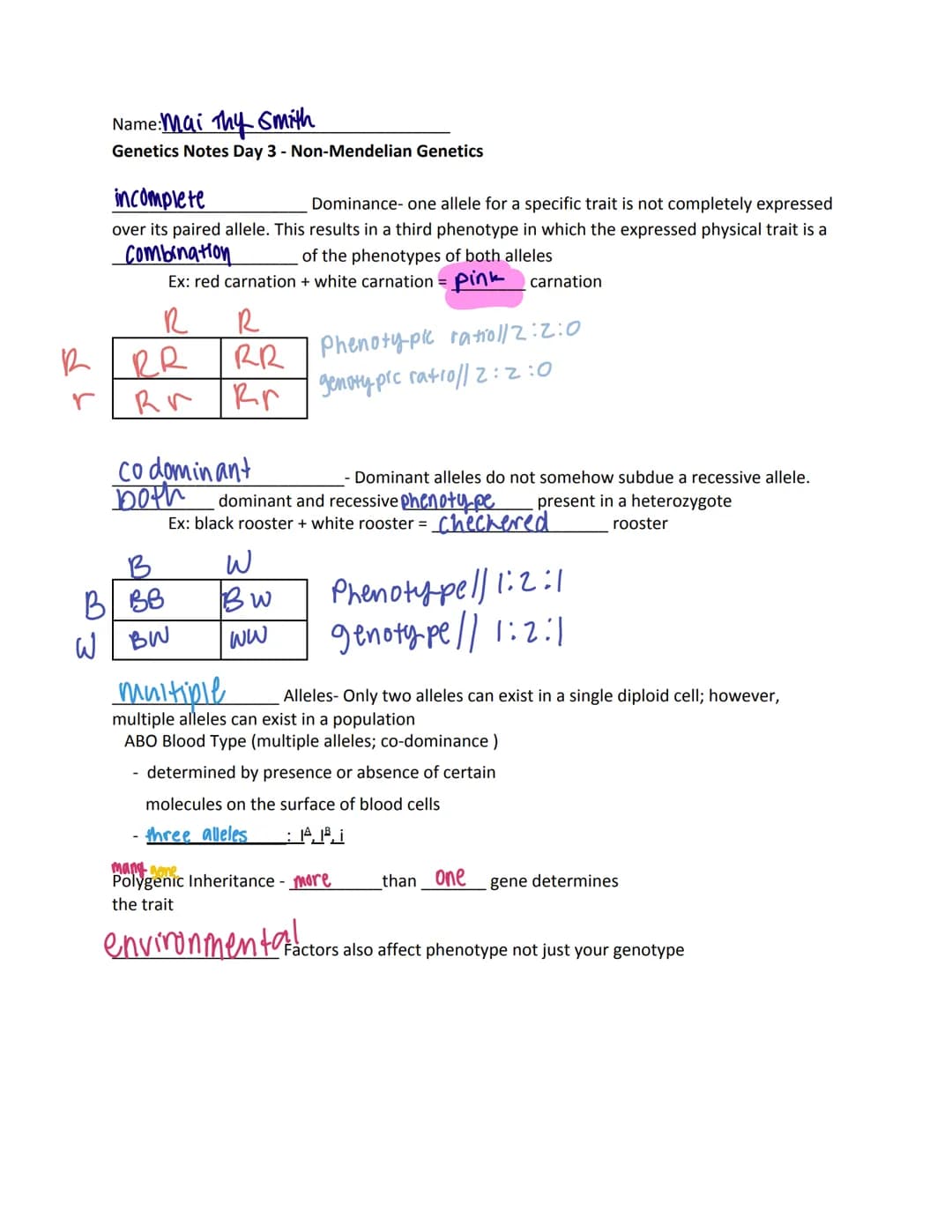 
<h2 id="introductiontomendeliangenetics">Introduction to Mendelian Genetics</h2>
<p>Genetics is the branch of Biology that studies heredity