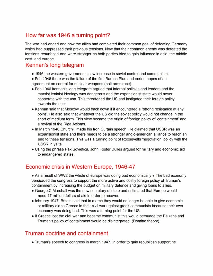 Cold War
Introduction that is universally used for your essay. Memorise it!!
The Cold war is a period of sustained political and military du