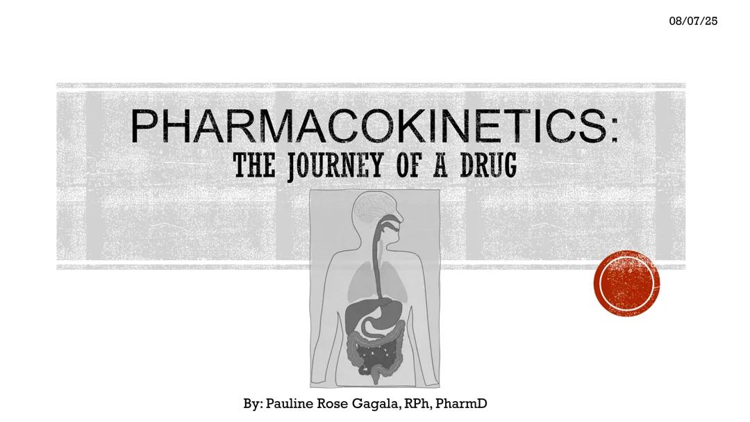 PHARMACOKINETICS