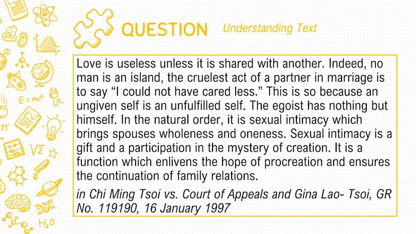 What should I consider in Reading
Comprehension?
Introduction
Reading Comprehension is not always about texts like stories or
essays. Unlike