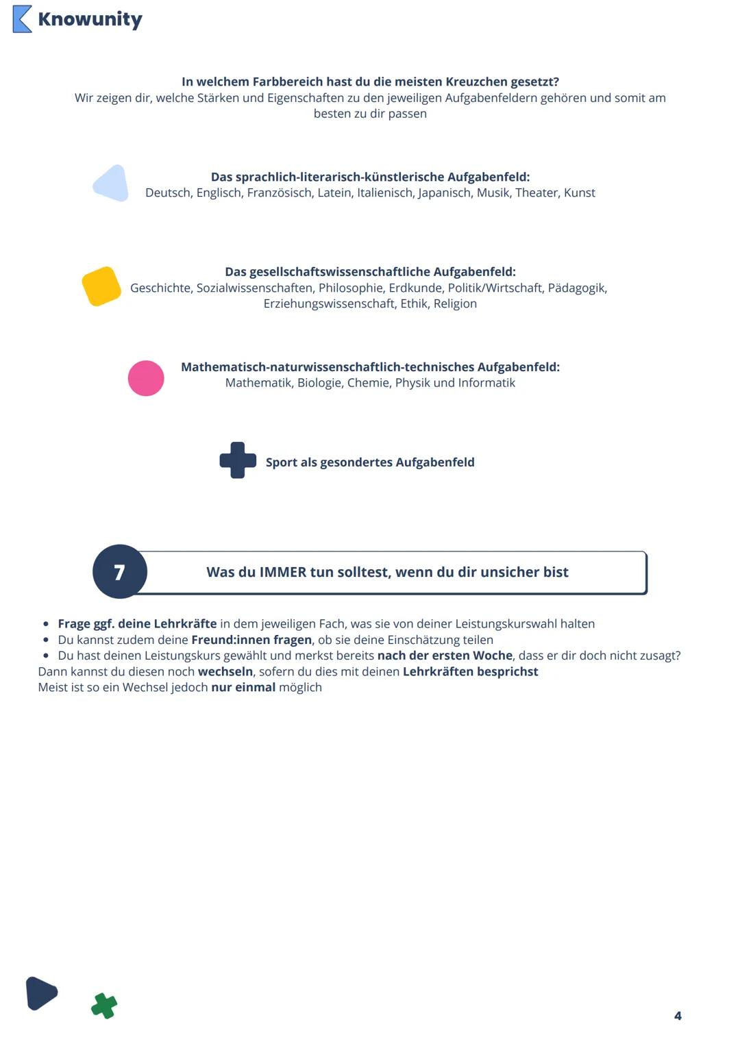 # Knowunity

# Fächerwahl leicht gemacht

Du hast Probleme dabei

...die für dich passenden Fächer zu finden, die du in der
Oberstufe belege