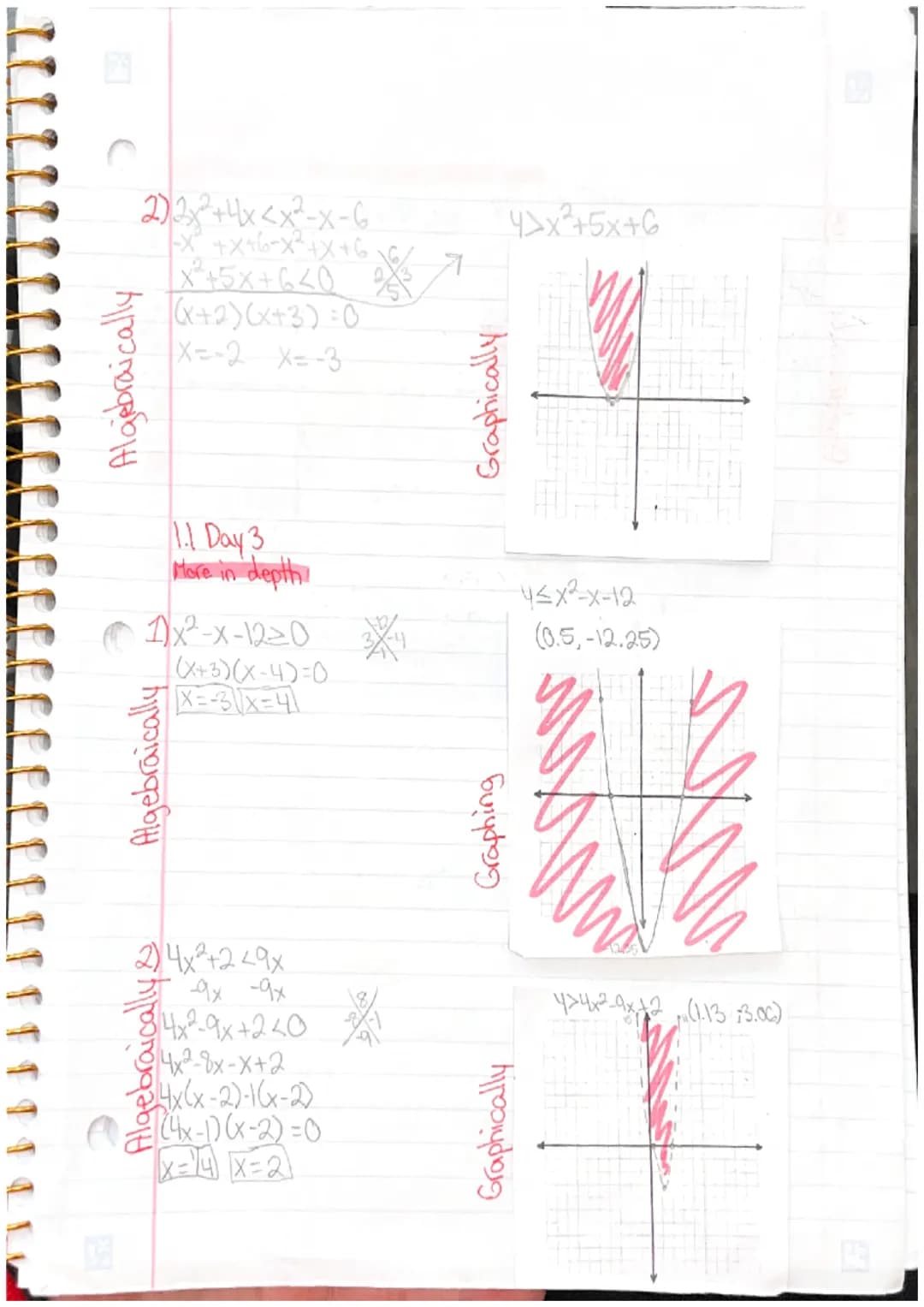 fetersielstwo do
1.1 of in die
Solving quadratic equations FSF Fonte dhe
74
> Factoring
(h. Accom
1x²-7x+12=0 112/
-47-3
(x-3)(x-4)=0
DX-3=0