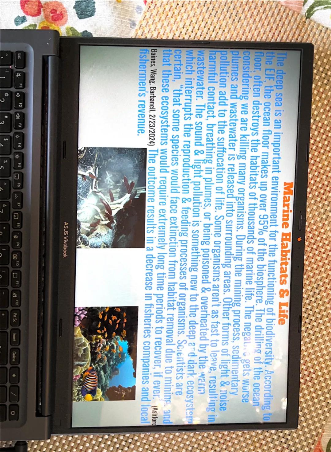neme
L
Transition
Slideshow
The Impacts of Deep Sea
Mining
By: Nicholas Bhajan
d
Share
135 FM
8352104 Intro to Deep-sea Mining
When you thin