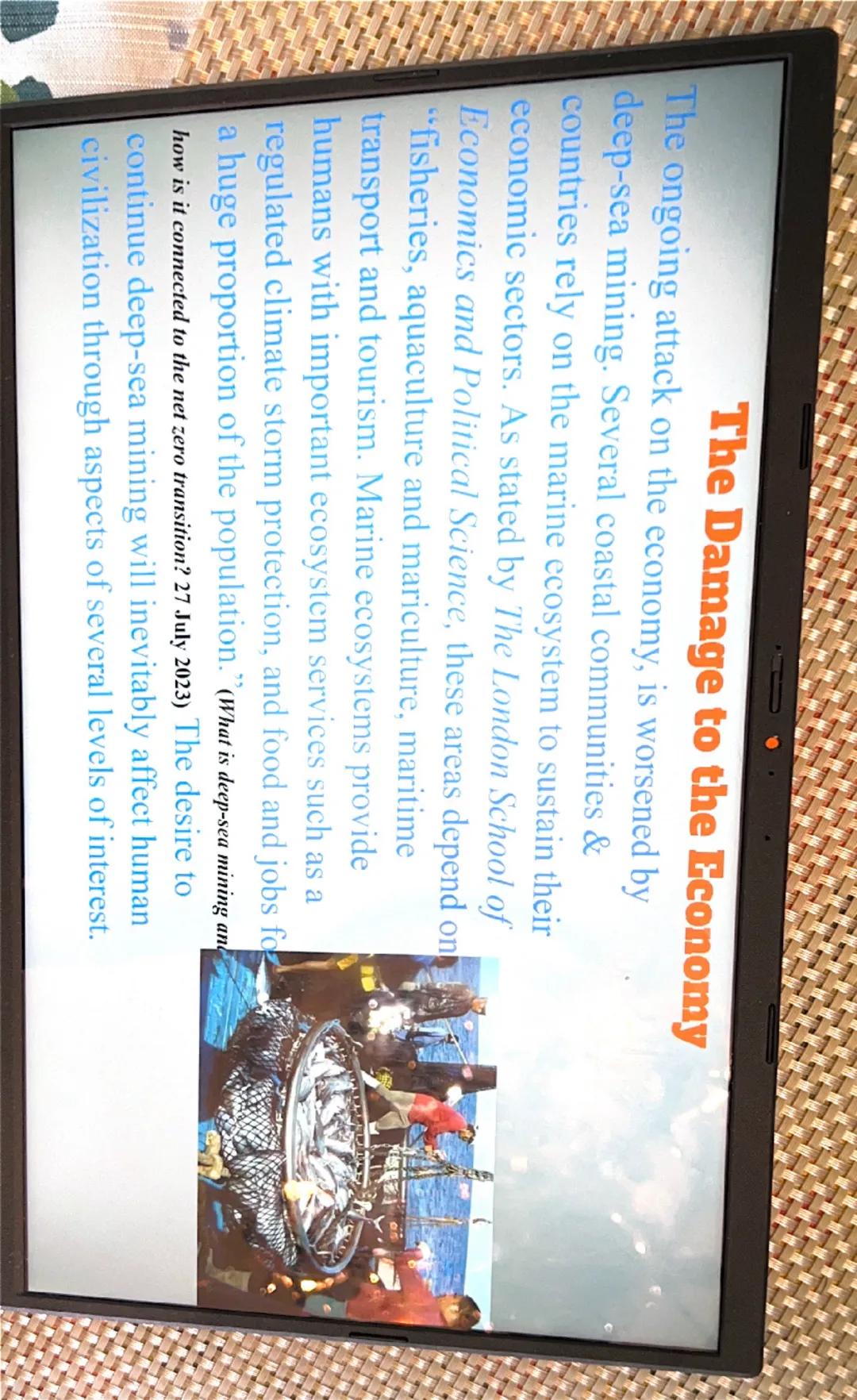 neme
L
Transition
Slideshow
The Impacts of Deep Sea
Mining
By: Nicholas Bhajan
d
Share
135 FM
8352104 Intro to Deep-sea Mining
When you thin