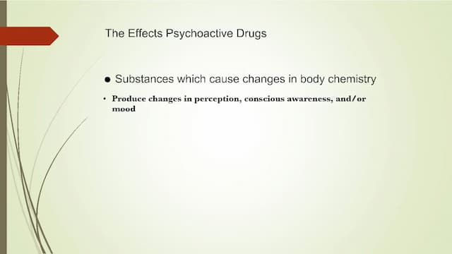 Know Effects of Psychoactive Drugs thumbnail