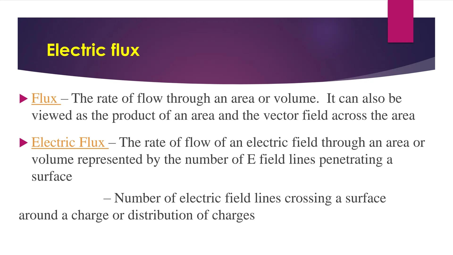 ELECTRIC FLUX CO
A
Density of Lines in Patterns
B
The density of electric field lines around these three objects reveals that the quantity
o