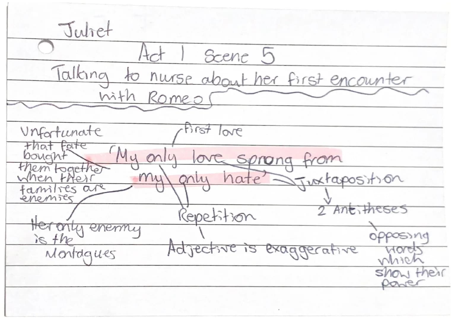 
<h2 id="act1scene3">Act 1, Scene 3</h2>
<p>Juliet is talking to her mother about marrying Paris. She is respectful and obedient, indicating