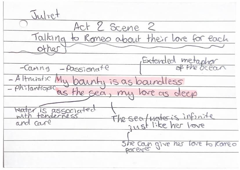 
<h2 id="act1scene3">Act 1, Scene 3</h2>
<p>Juliet is talking to her mother about marrying Paris. She is respectful and obedient, indicating