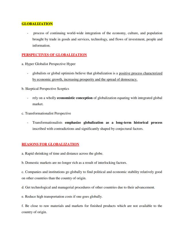 Know GLOBALIZATION thumbnail