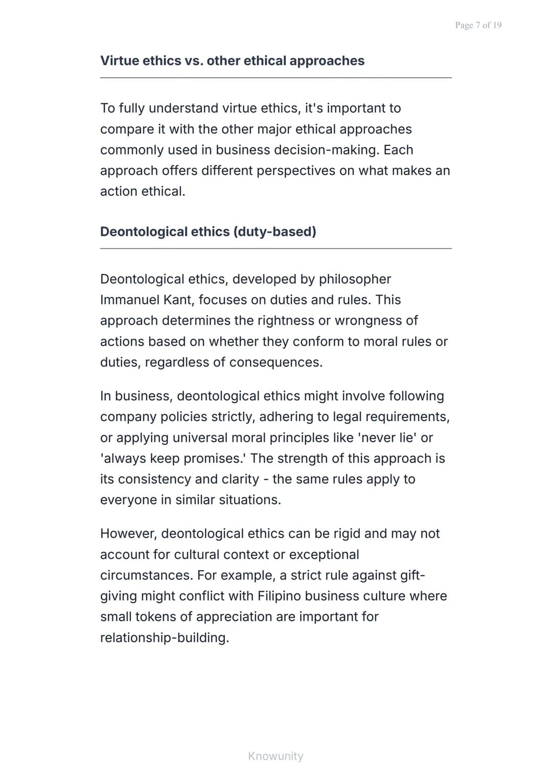 # Virtue ethics and Filipino values in business ethics

Understanding virtue ethics and how Filipino values shape business practices

## Wha