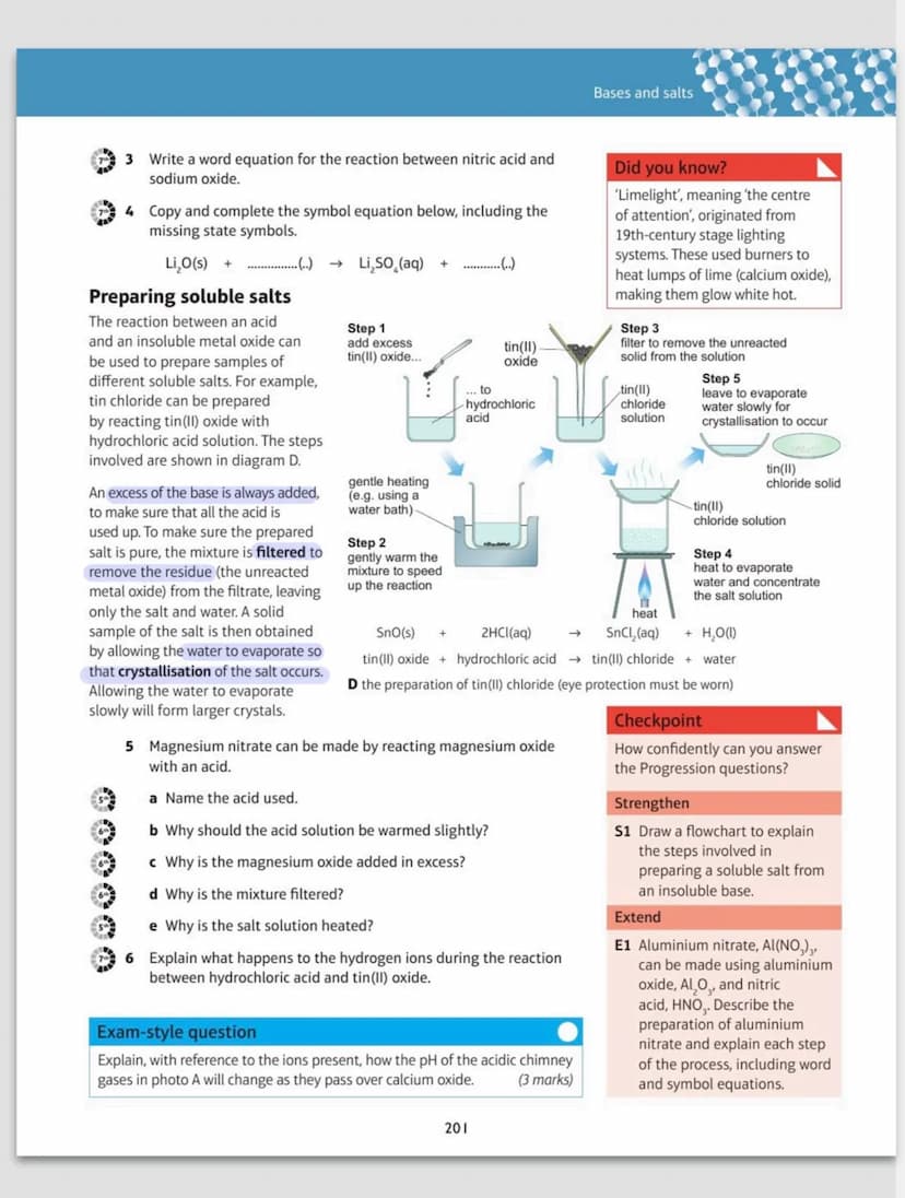 Acids and Alkalis
If there is
ph level.
Ph stands for power of hydrogen ions
The pH Scale
Common acids: hydrochloric acid, sulfuric acid. ni