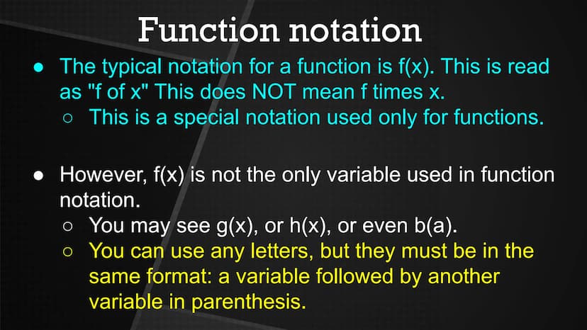 Title Page 18-19:
Function
Notation
Update TOC Intro: Let's think about it
Donovan's daycare charges a certain
flat fee plus an hourly charg