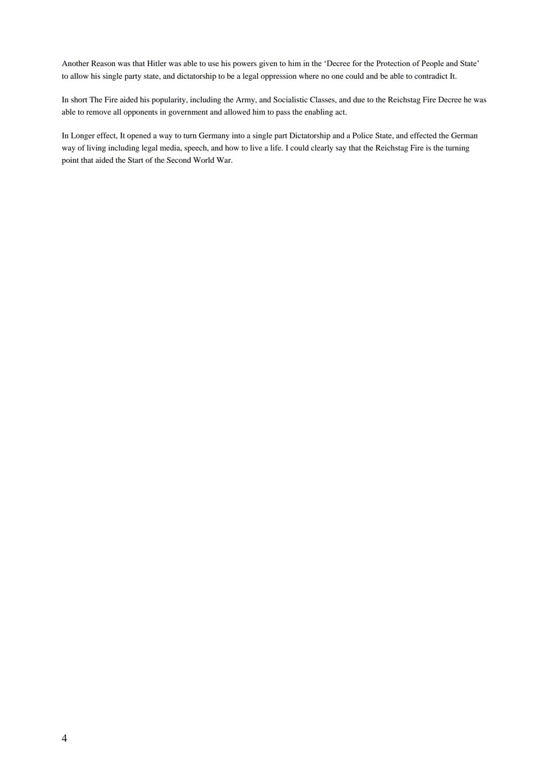 Assess the significance of the Reichstag Fire
THE REICHSTAG FIRE Introduction
The Reichstag fire was the Pinnacle of Germany's Political Sta