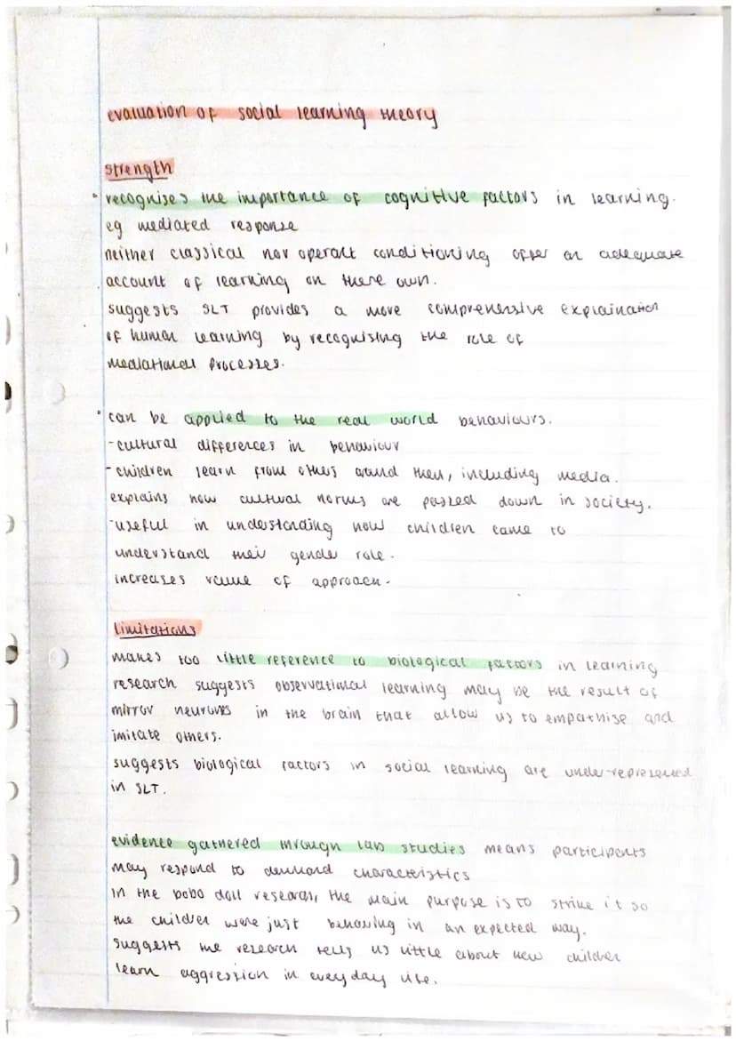 <h3 id="sociallearningtheoryassumptions">Social Learning Theory Assumptions</h3>
<p>Albert Bandura proposed the Social Learning Theory (SLT)