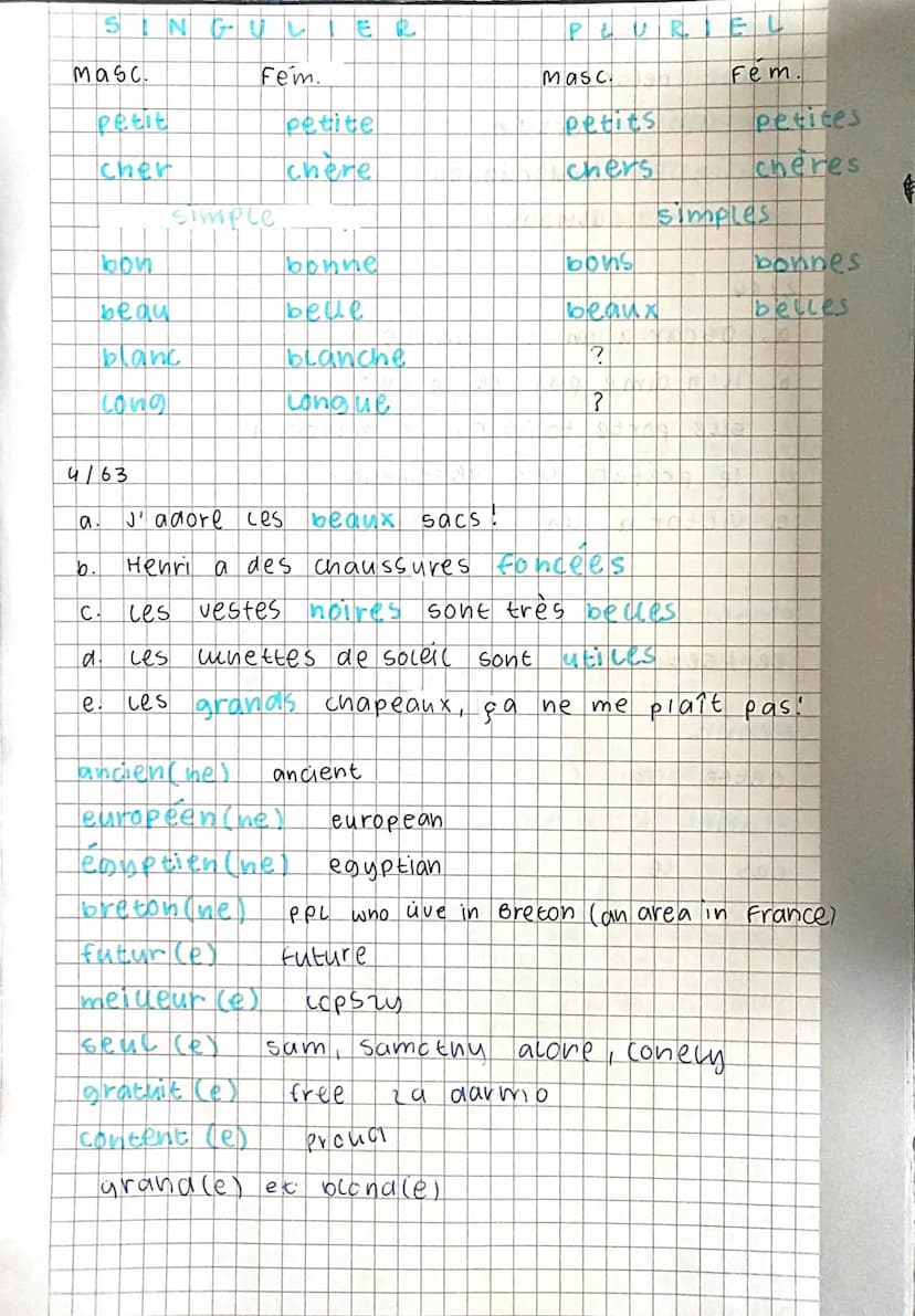 grammave
RULES: for changing the genden
adde to the mas c. gend".
(2) -er - ere If there's already ane without an
accent in the end then you